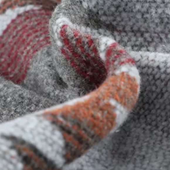 1 Large left ❤🤘New boutique distressed Aztec shacket - Picture 6 of 14